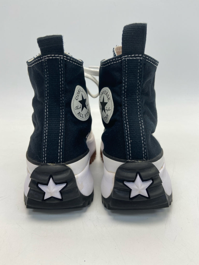 NWOT Converse  Size 5.5 Black White Lace-up Sneakers