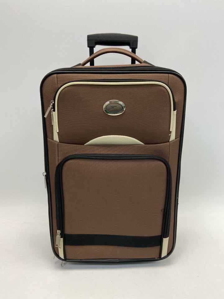 Brown Tan Misc. Luggage