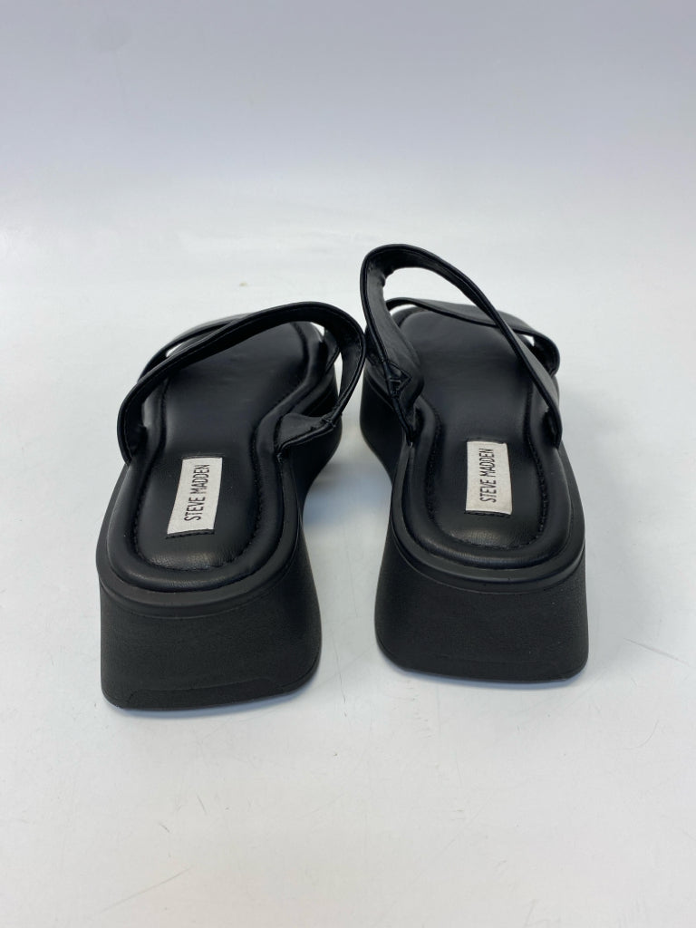 NWT Steve Madden  Size 11 Black Sandals