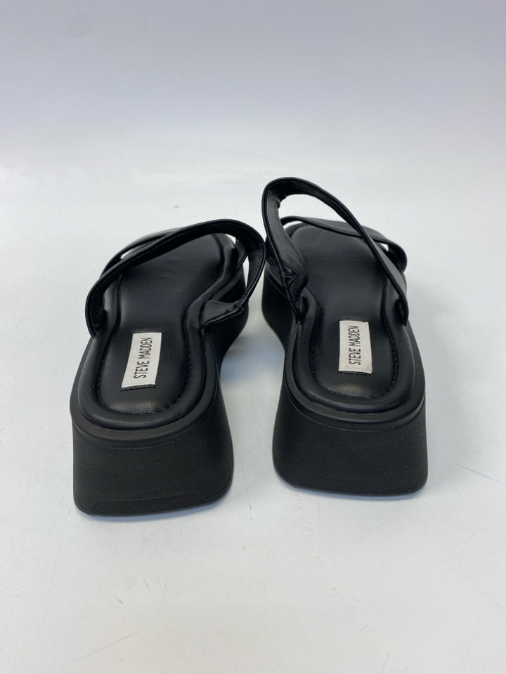 NWT Steve Madden  Size 11 Black Sandals