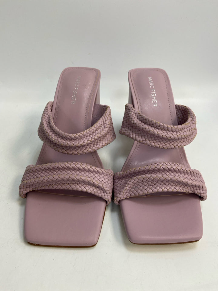 NWOT Marc Fisher  Size 8.5 Lavender Woven Sandals