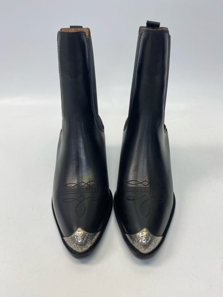 Polo  Size 7.5 Black Silver Accent(s) Boots