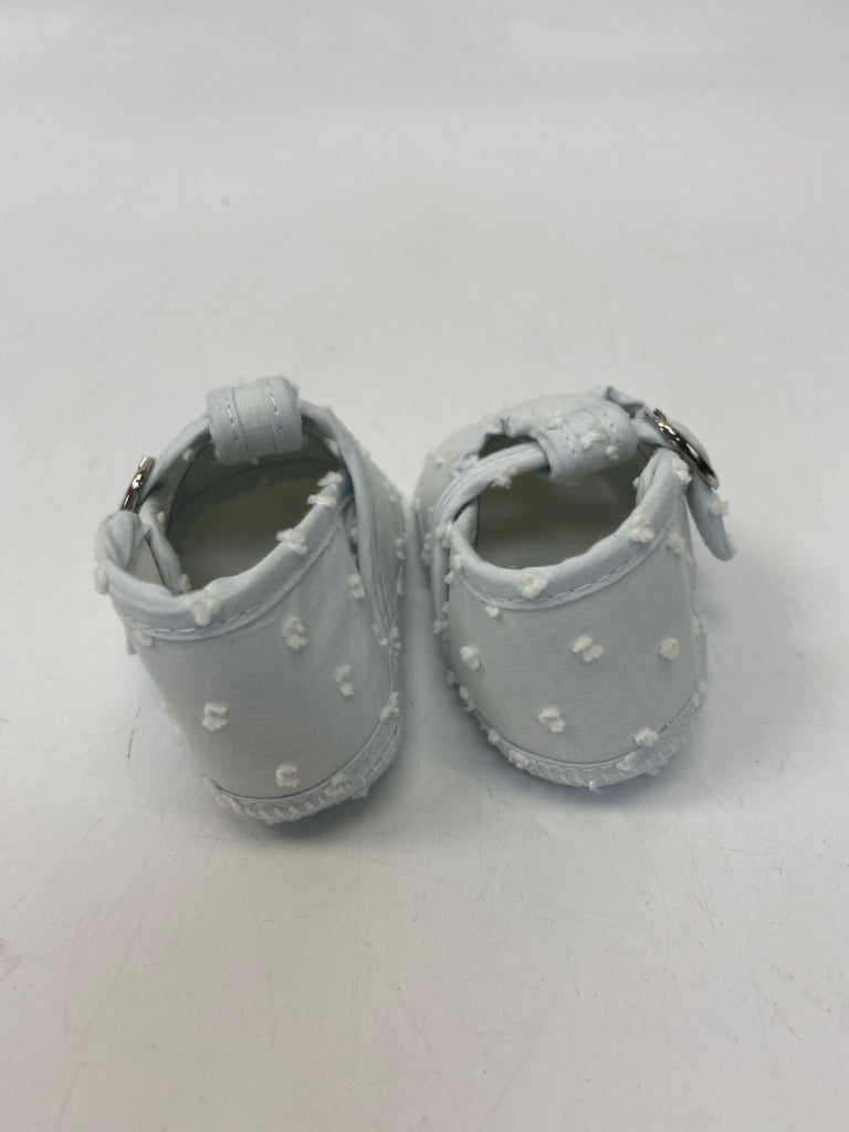 SIZE 6M Pale Blue White Dots Girl&