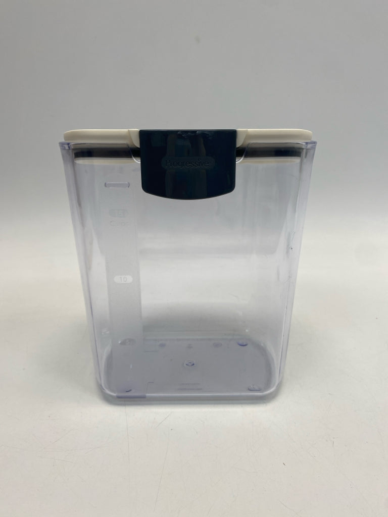 Progressive Clear White Plastic Storage Container