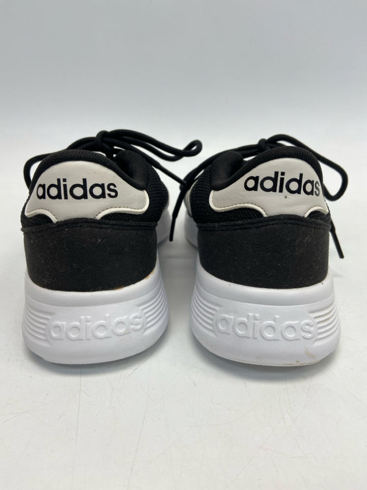 Adidas  Size 8.5 Black White Lace-up Sneakers