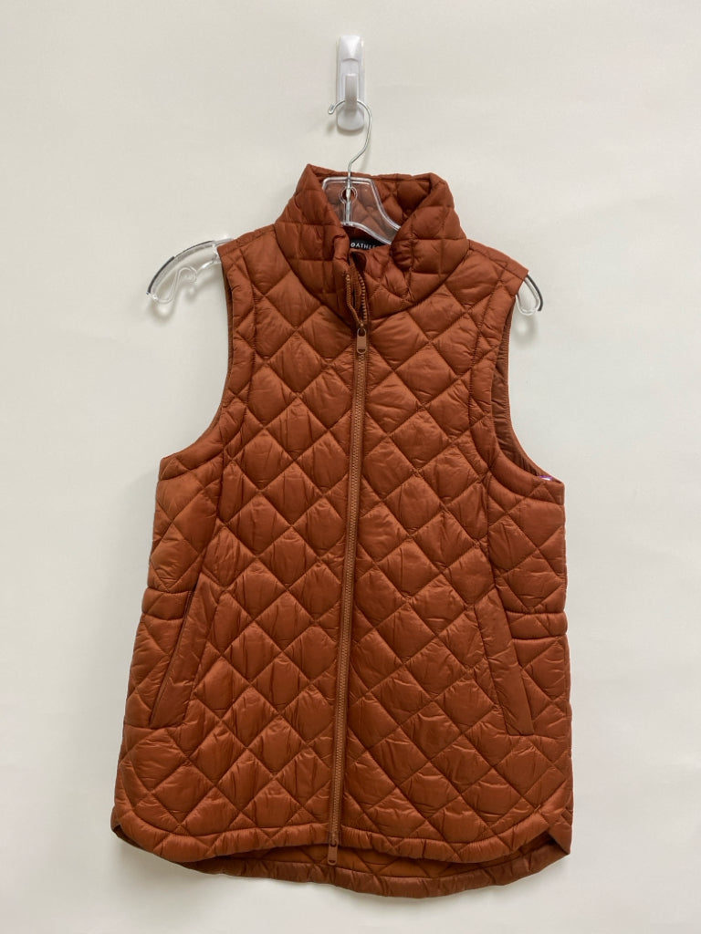 Athleta Size S Terra Cotta Quilted Puffer Ladies Vest