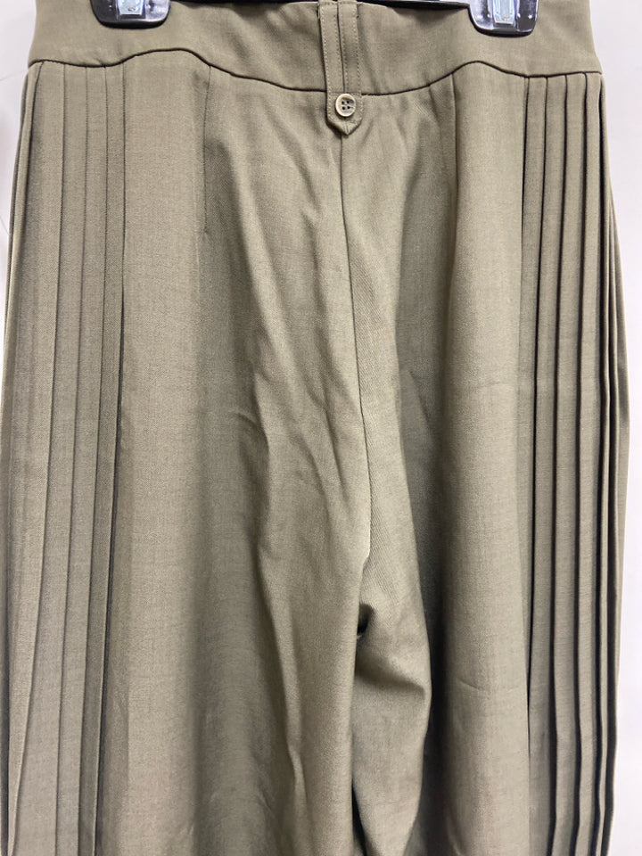 NWT Size XS Dark Olive Wide Leg Ladies Pants