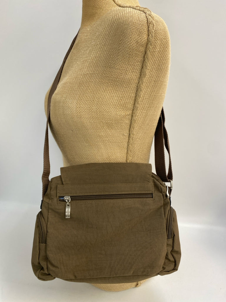 Baggallini Brown Buckle(s) Crossbody