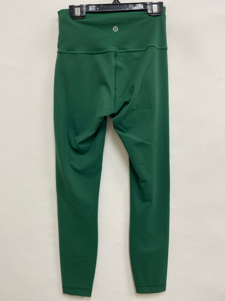 Lululemon Size 4 Green Athletic Leggings