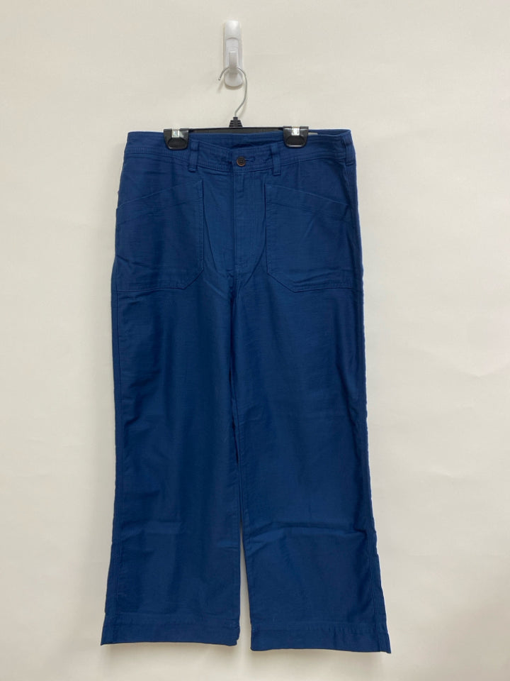 NWT Patagonia Size 10 Navy Wide Leg Ladies Pants