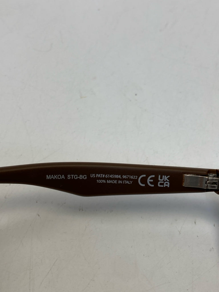 Maui Jim Brown Wood Grain Sunglasses