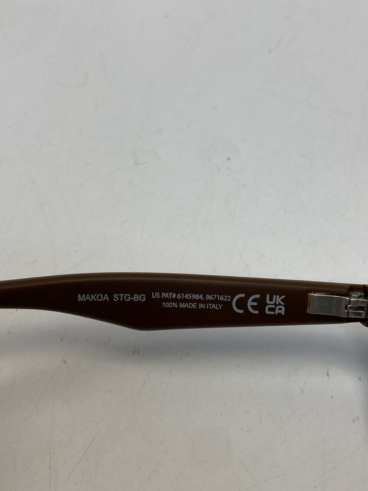 Maui Jim Brown Wood Grain Sunglasses