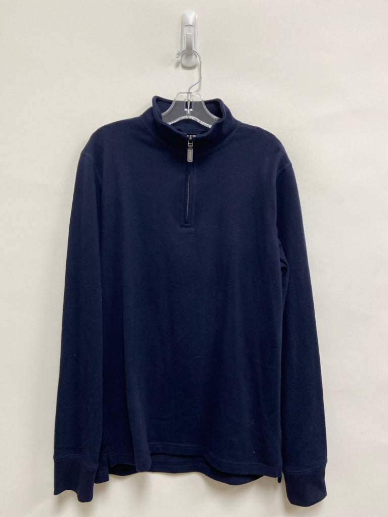 NWT J Crew SIZE 16 Navy Quarter Zip Boy&