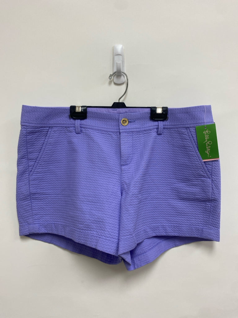 NWT LILLY PULITZER Size 14 Lavender Texture Ladies Shorts