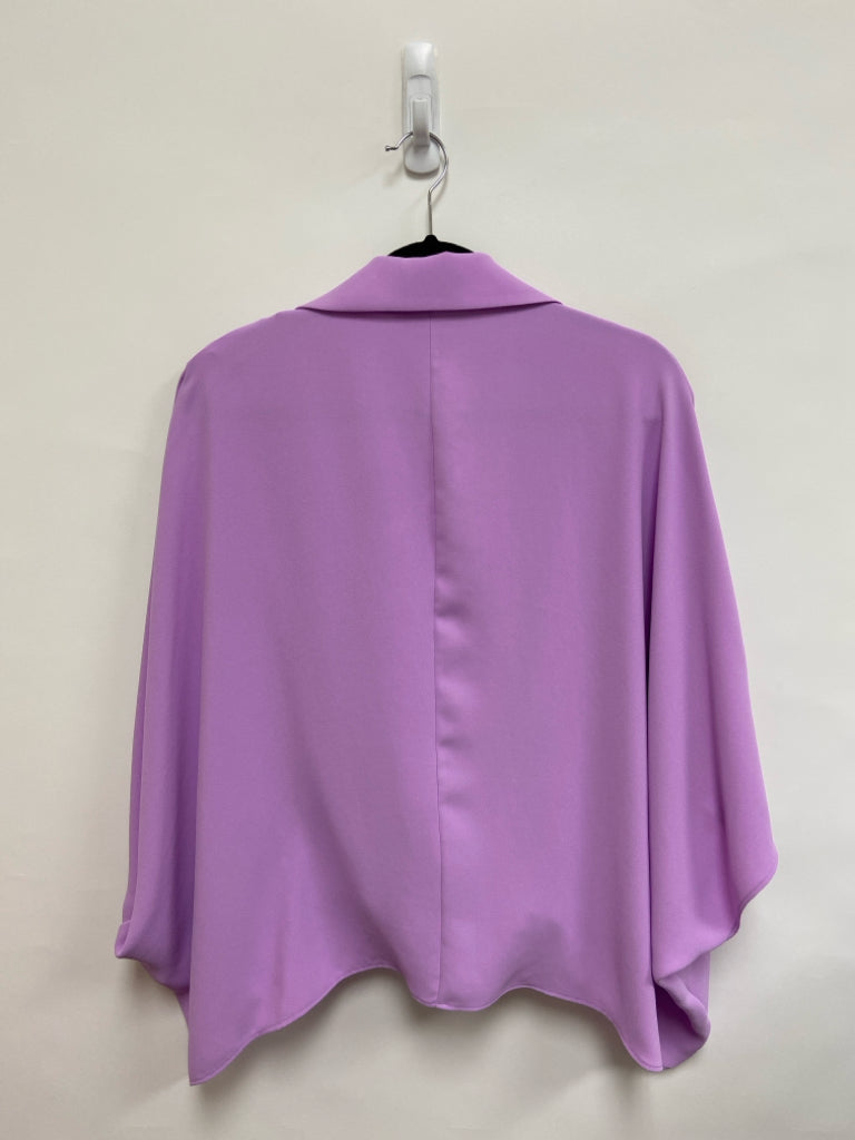 NWT Trina Turk Size M Lavender Batwing Ladies Top