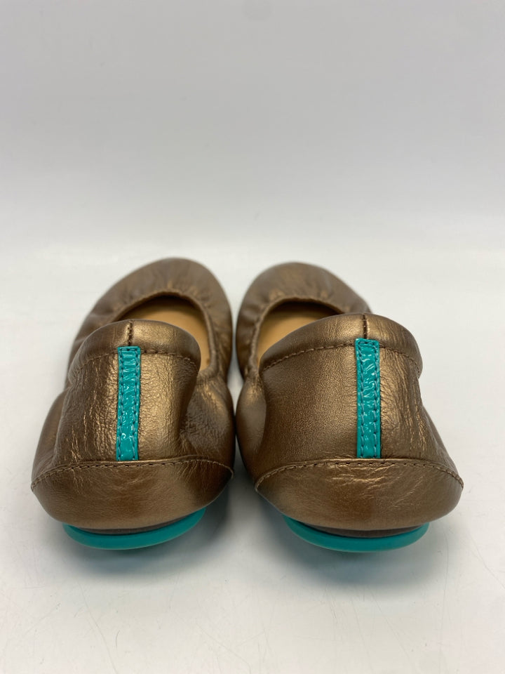 Tieks  Size 9 Bronze Metallic Flats