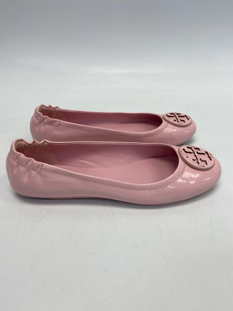 Tory Burch  Size 8.5 Pink Patent Flats