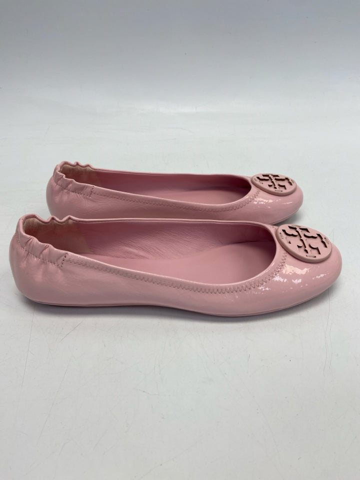 Tory Burch  Size 8.5 Pink Patent Flats