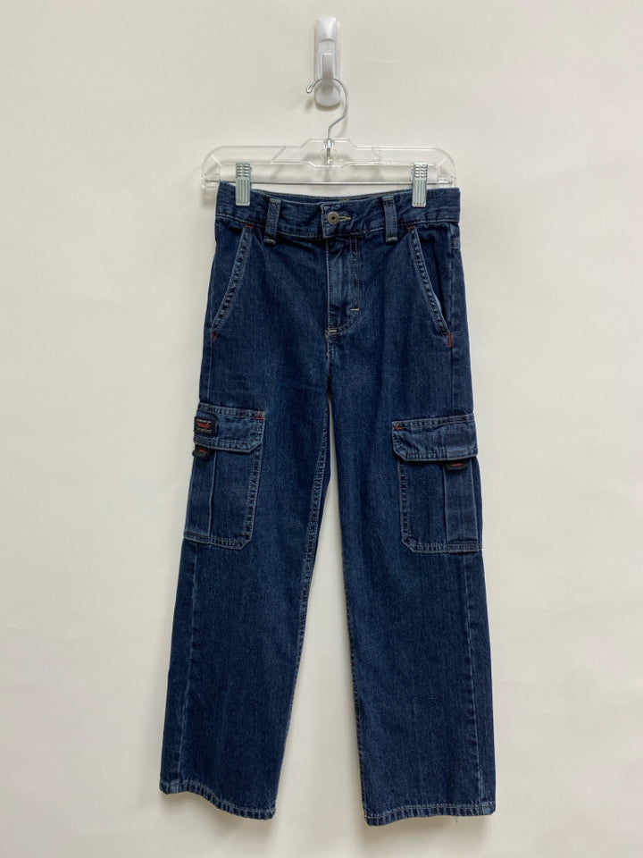 NWT Wrangler SIZE 7 Dark Blue Cargo Boy&
