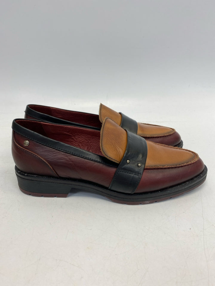 Pikolinos  Size 6.5 Burgundy Brown Flats