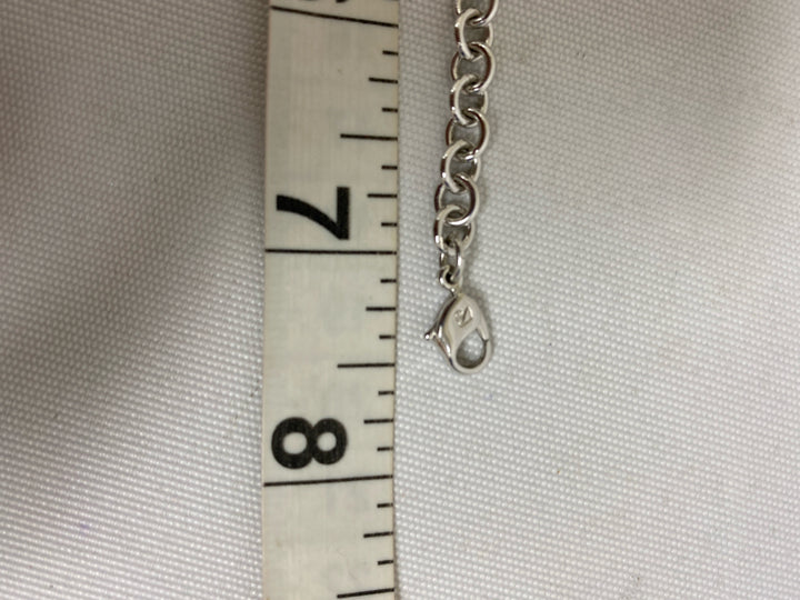 Swarovski Silver Color Clear Hearts Bracelet