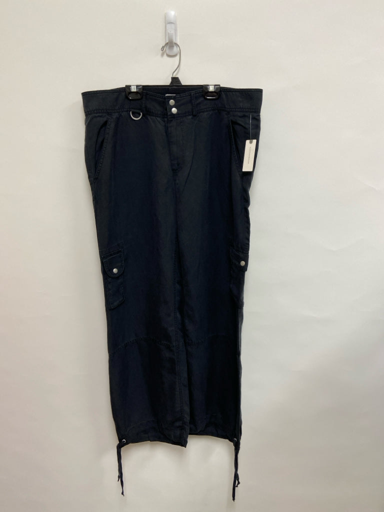 NWT Anthropologie Size 14 Black Cargo Ladies Pants