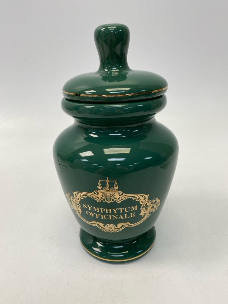 Green Gold Jar