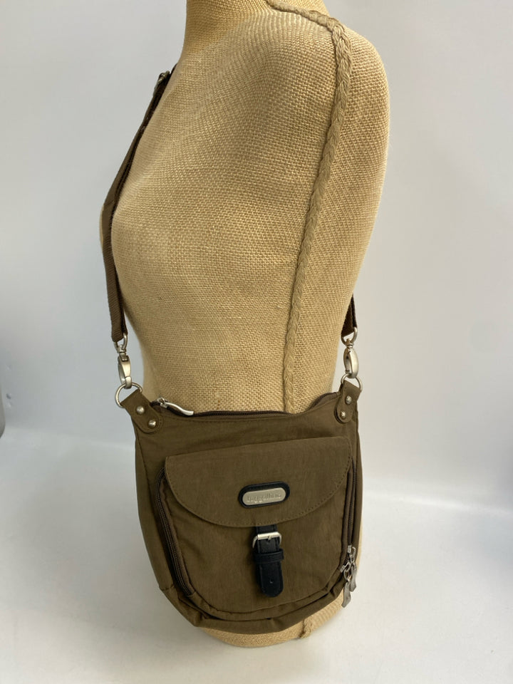 Baggallini Brown Buckle(s) Crossbody