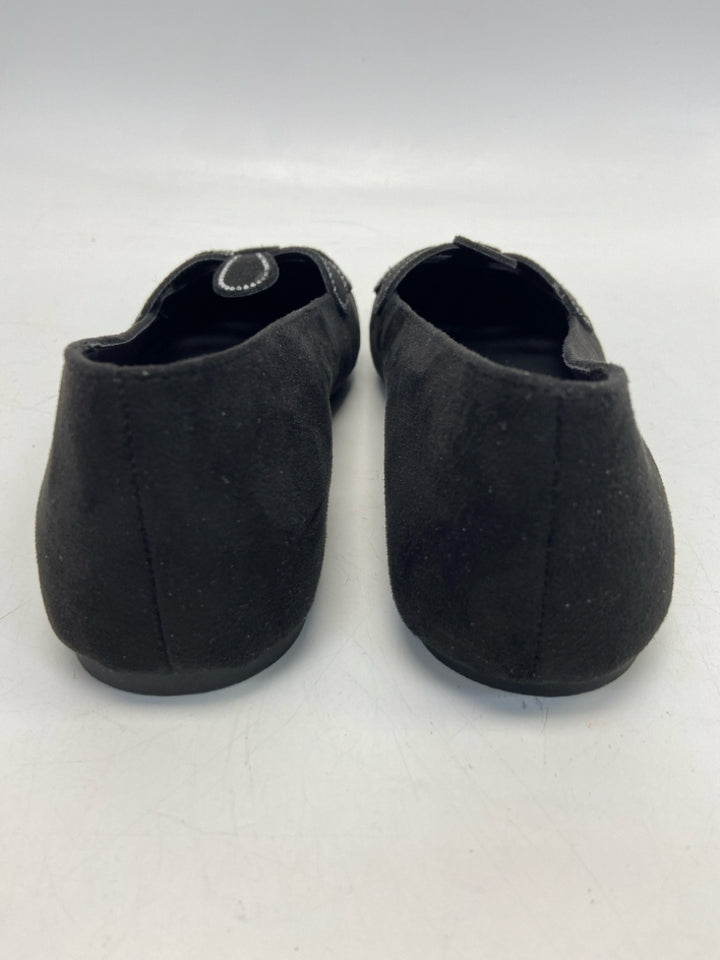 Katy Perry  Size 9.5 Black Clear Rhinestone(s) Flats