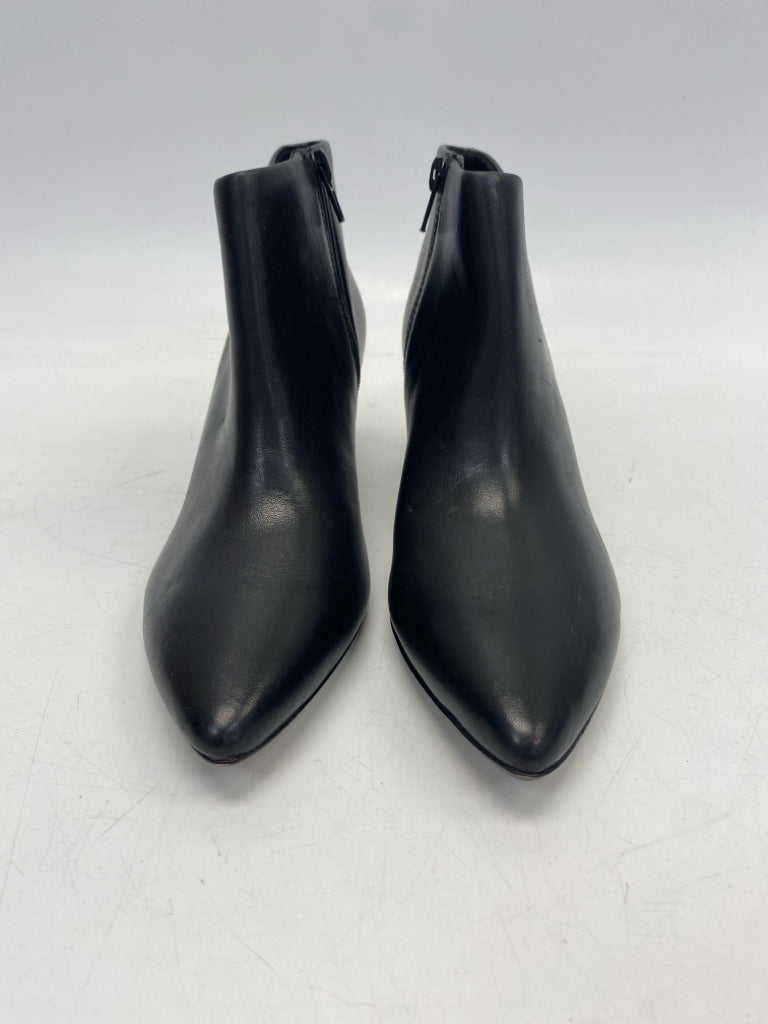 Clarks US Shoe Size 6.5 Black Side Zipper Boots