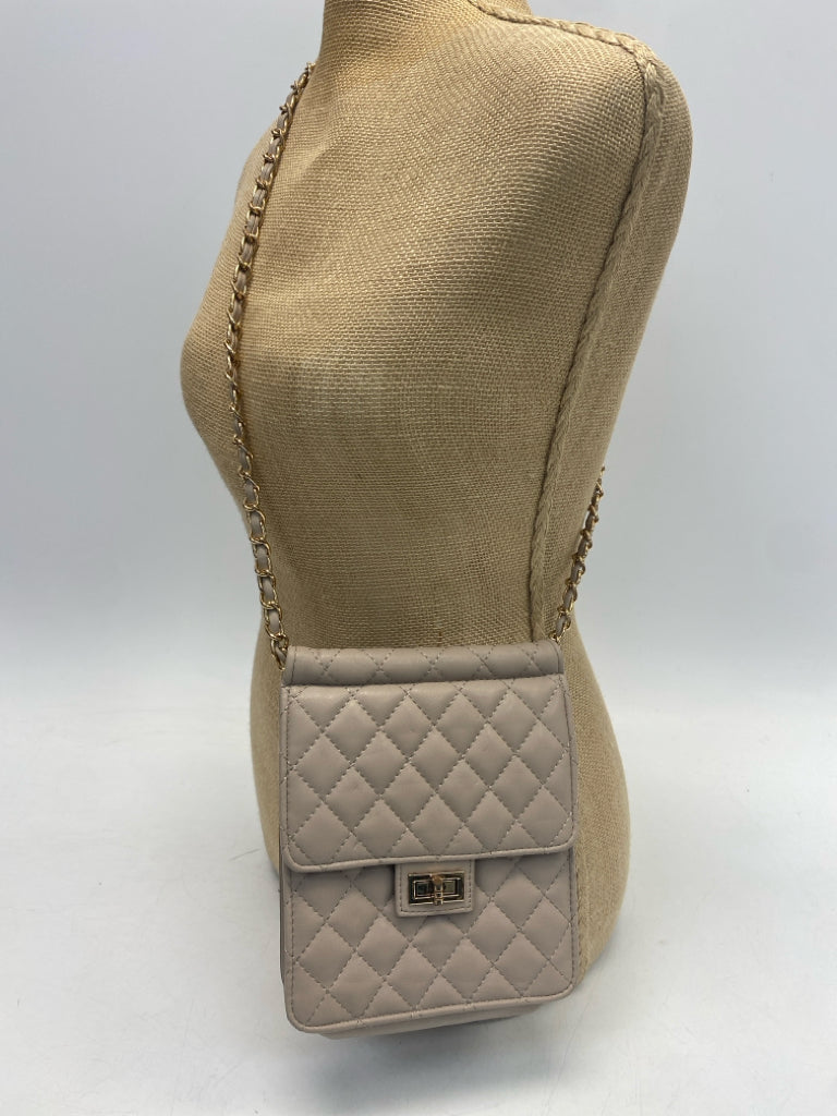 Urban Outfitters Tan Quilted Crossbody