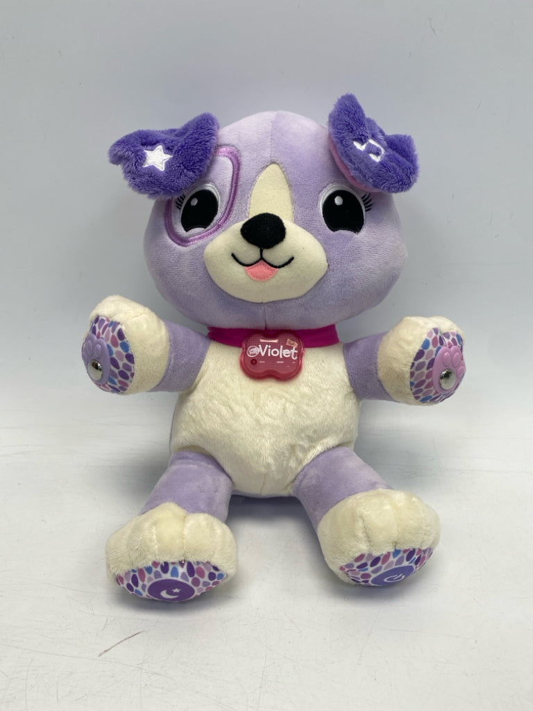 Leap Frog Purple White Stuffed Misc. Toy