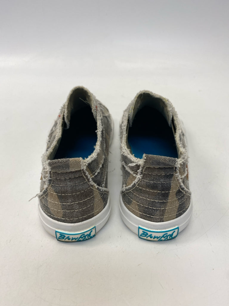 Blowfish US Size 8 Green Camouflage Sneakers