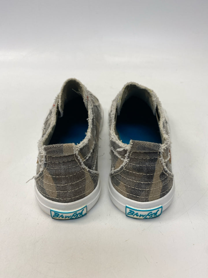Blowfish US Size 8 Green Camouflage Sneakers