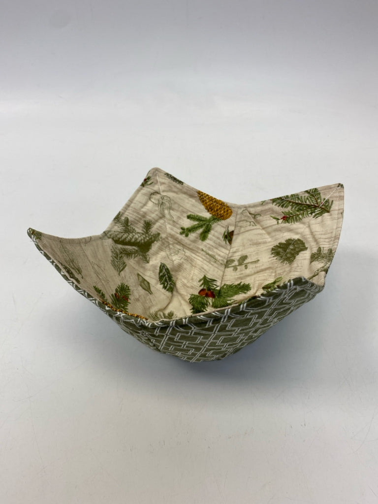 Cream Green Pinecone Misc. Kitchen
