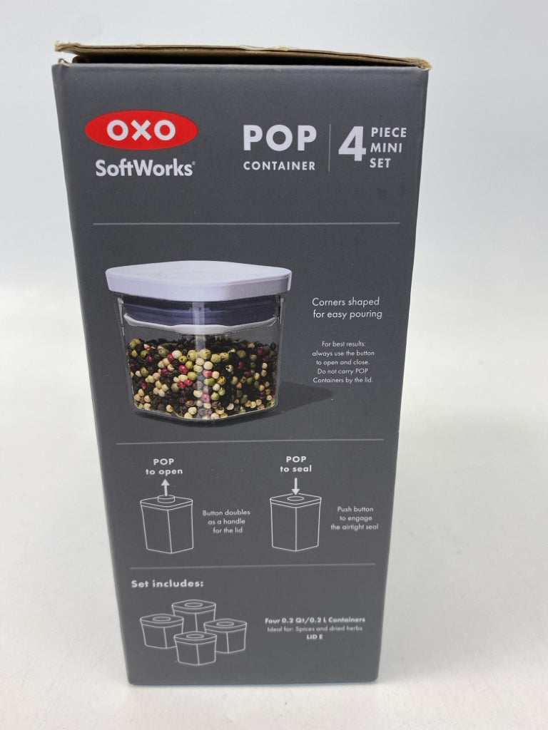 OXO White Clear Storage Container