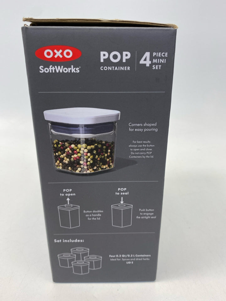 OXO White Clear Storage Container