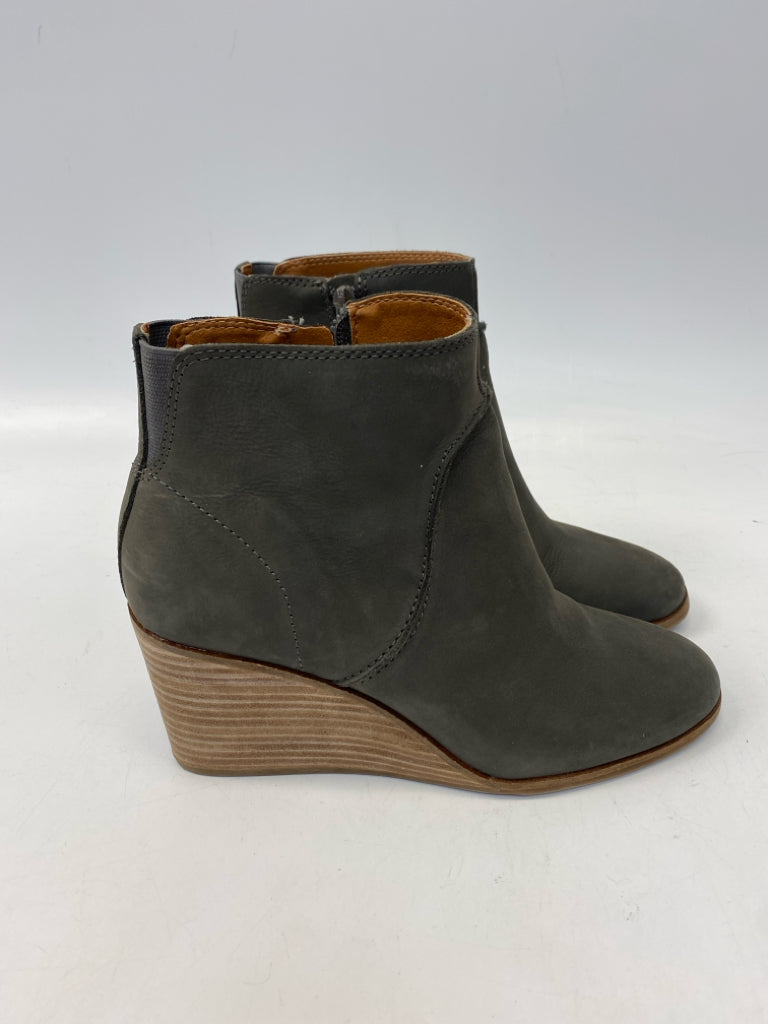 Lucky Brand US Size 8 Dark Gray Boots