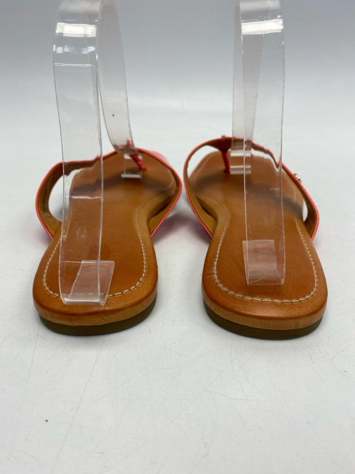 UGG  Size 9 Coral Patent Sandals