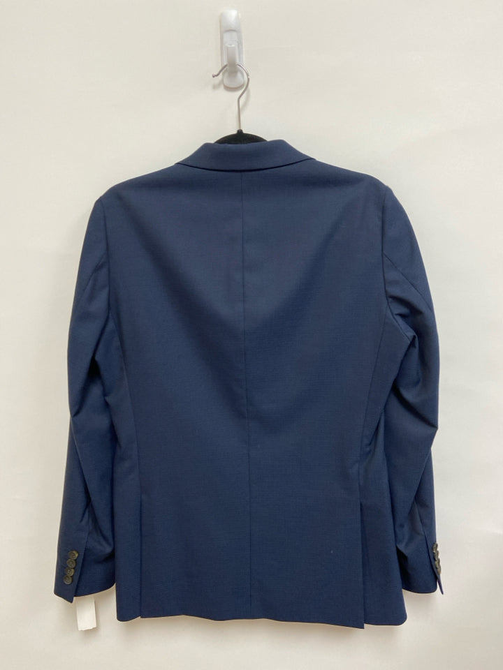 NWT haggar Size 36R Navy Button Up Men&