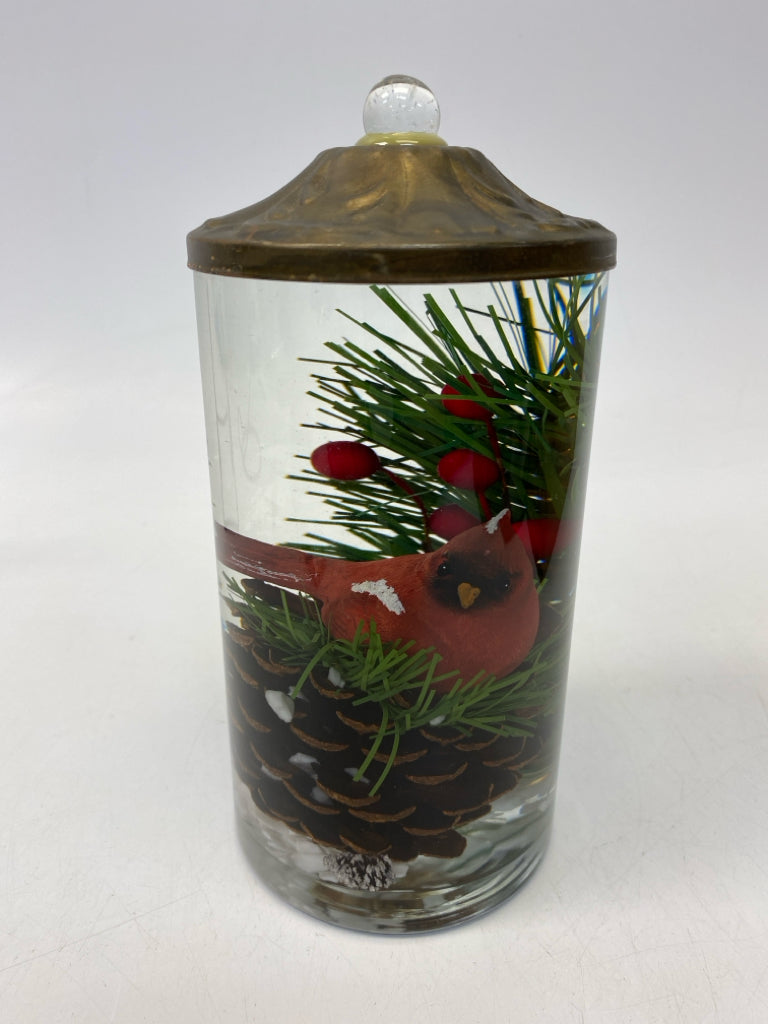 Red Green/Multi Cardinal Christmas