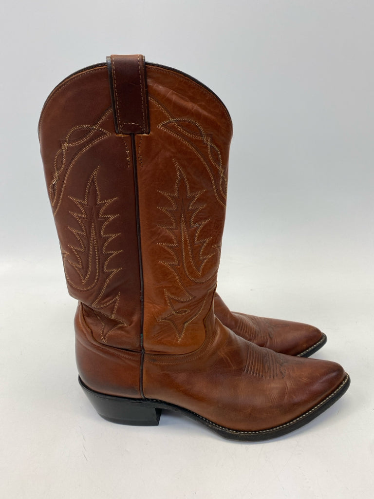 Tony Lama Size 11.5 Brown Western Men&
