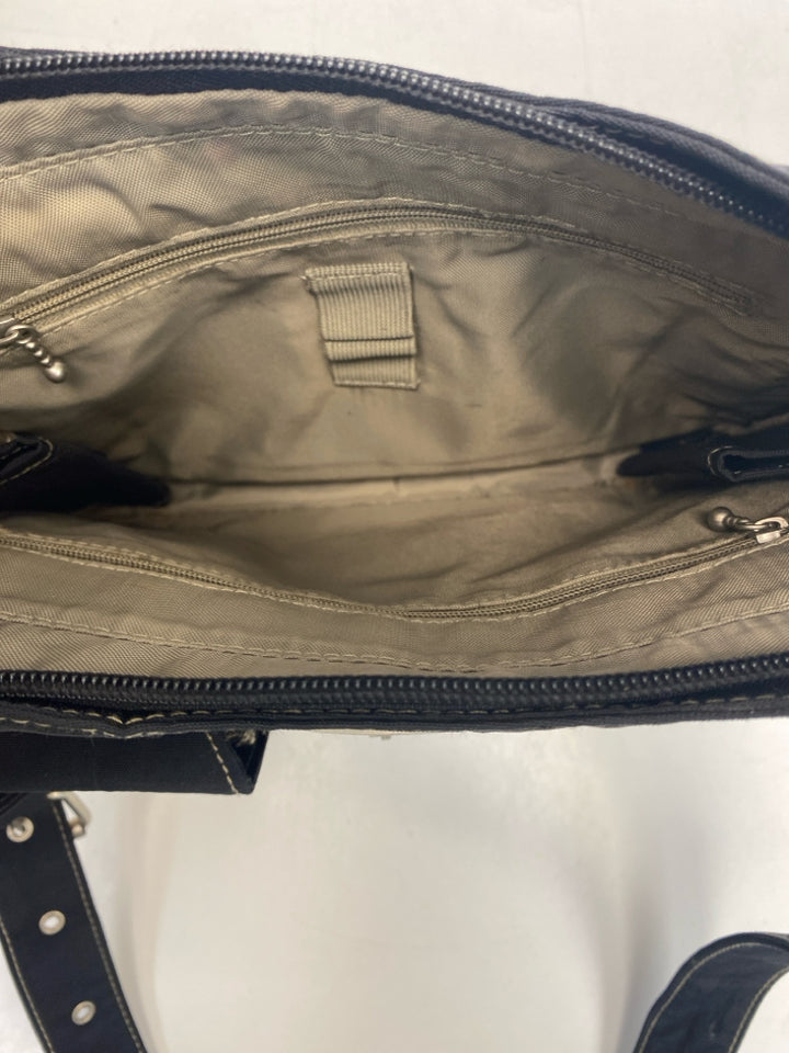 Baggallini Black Nylon Crossbody