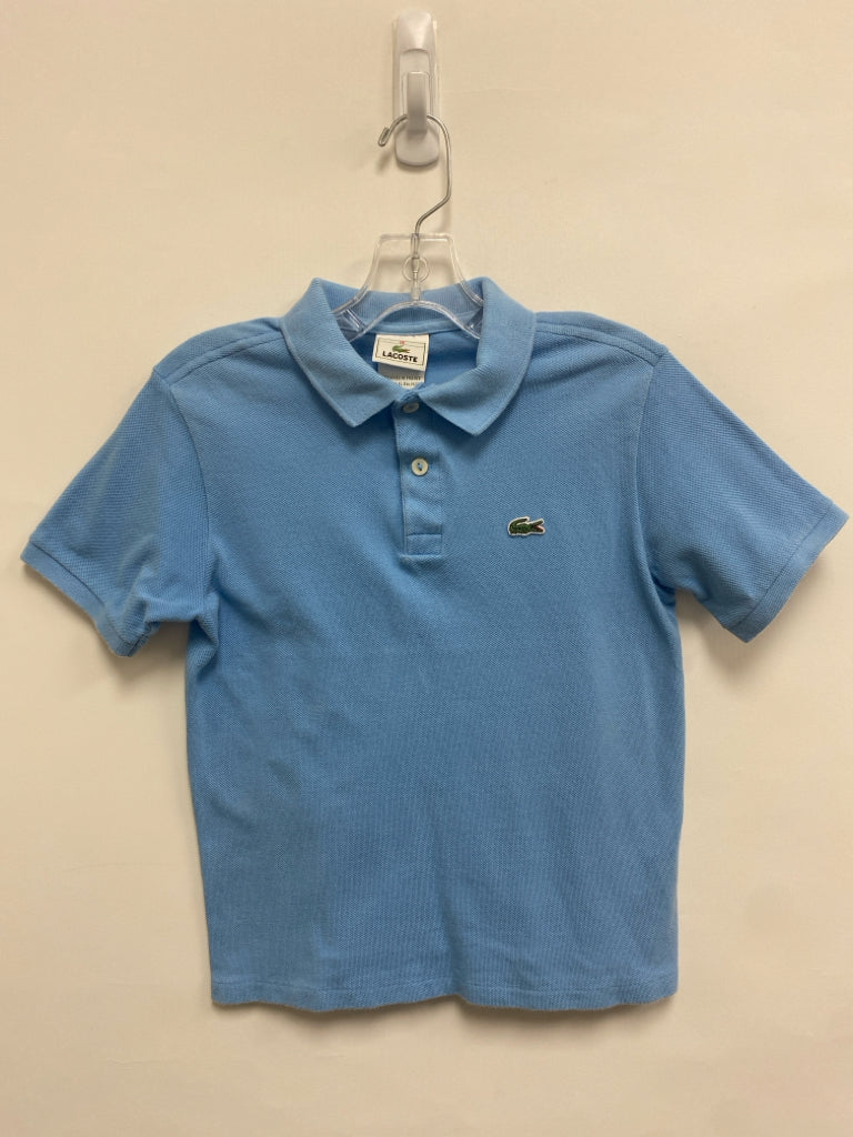 Lacoste SIZE 10 Blue Polo Boy&