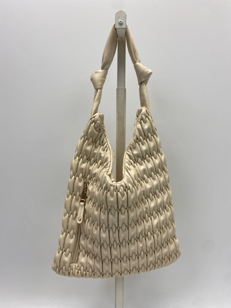 Dolce Vita Ivory Quilted Handbag