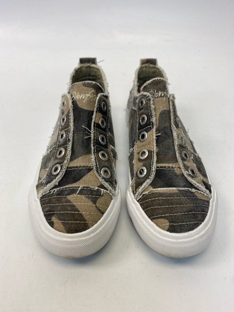 Blowfish US Size 8 Green Camouflage Sneakers