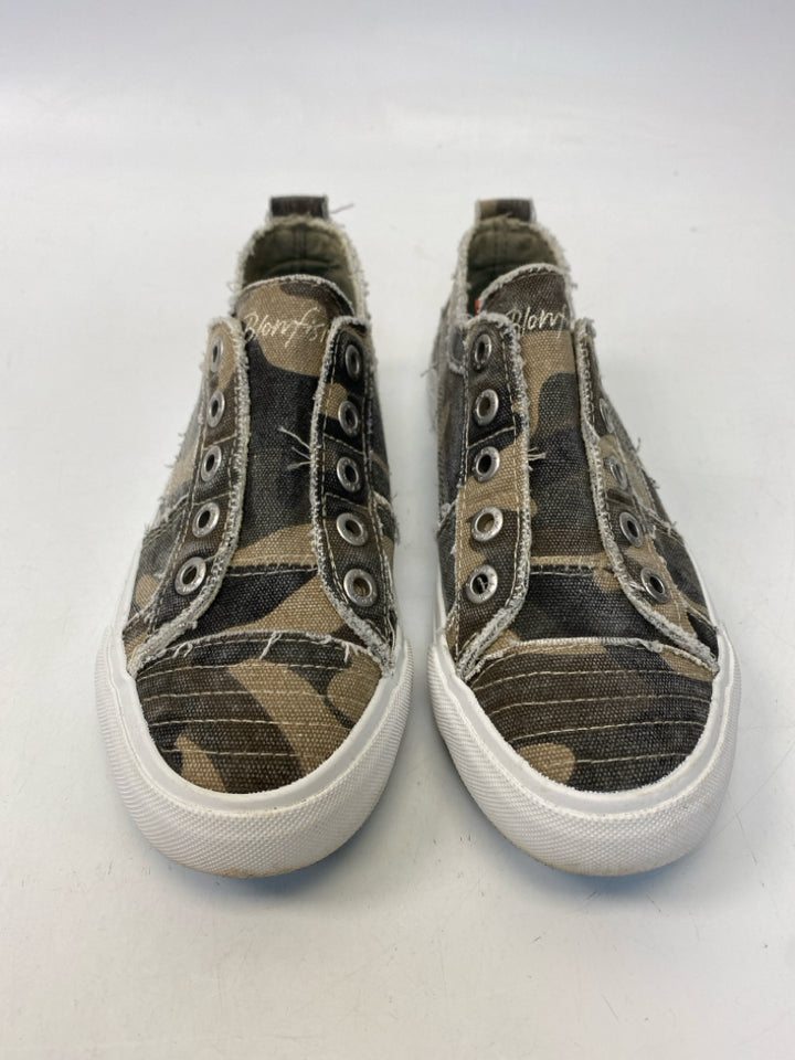 Blowfish US Size 8 Green Camouflage Sneakers