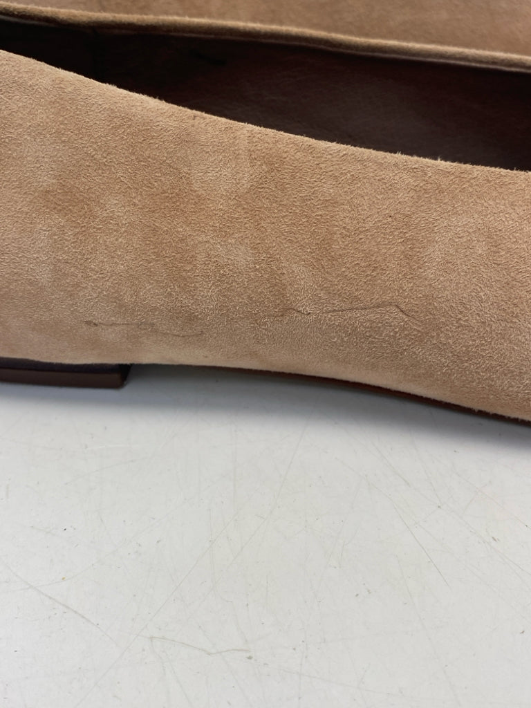 Birdies US Shoe Size 8 Cream Suede Flats
