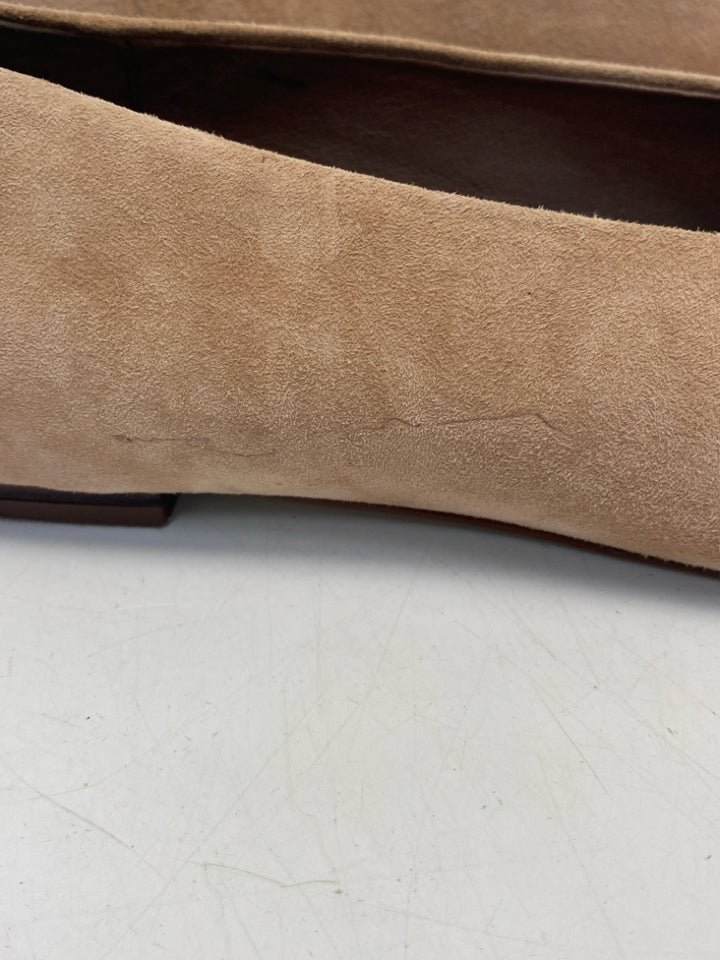 Birdies US Shoe Size 8 Cream Suede Flats