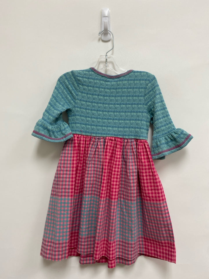 Bonnie Jean SIZE 4T Blue Pink Stripe Girl&